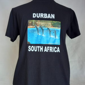 Black Durban T Shirt Digital Print