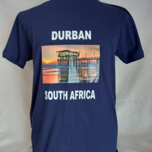 Blue Durban T Shirt Digital Print